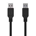 Cable USB Aisens A105-0447 Negro