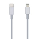 Cable Lightning Aisens A102-0441 Blanco 20 cm (1 unidad)