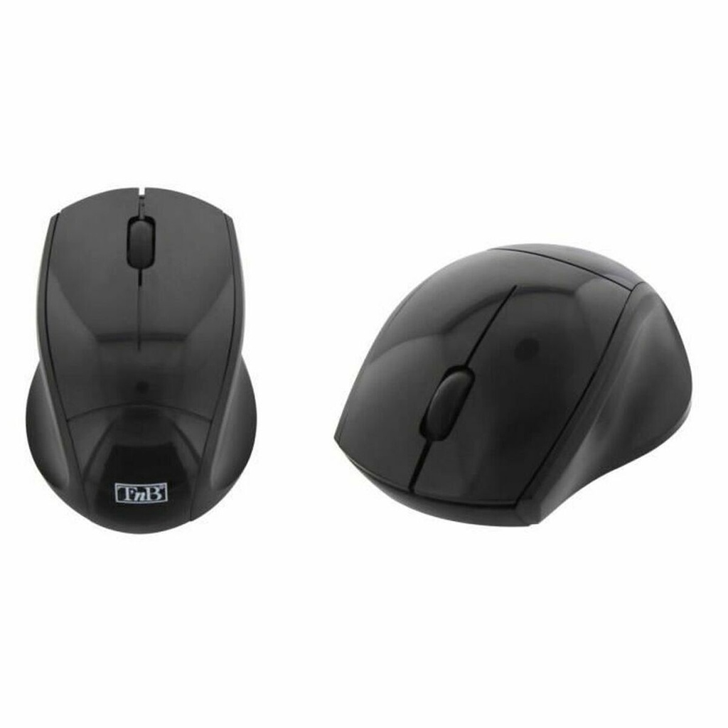 Ratón T'NB MM240B Negro 1600 dpi (1 unidad)