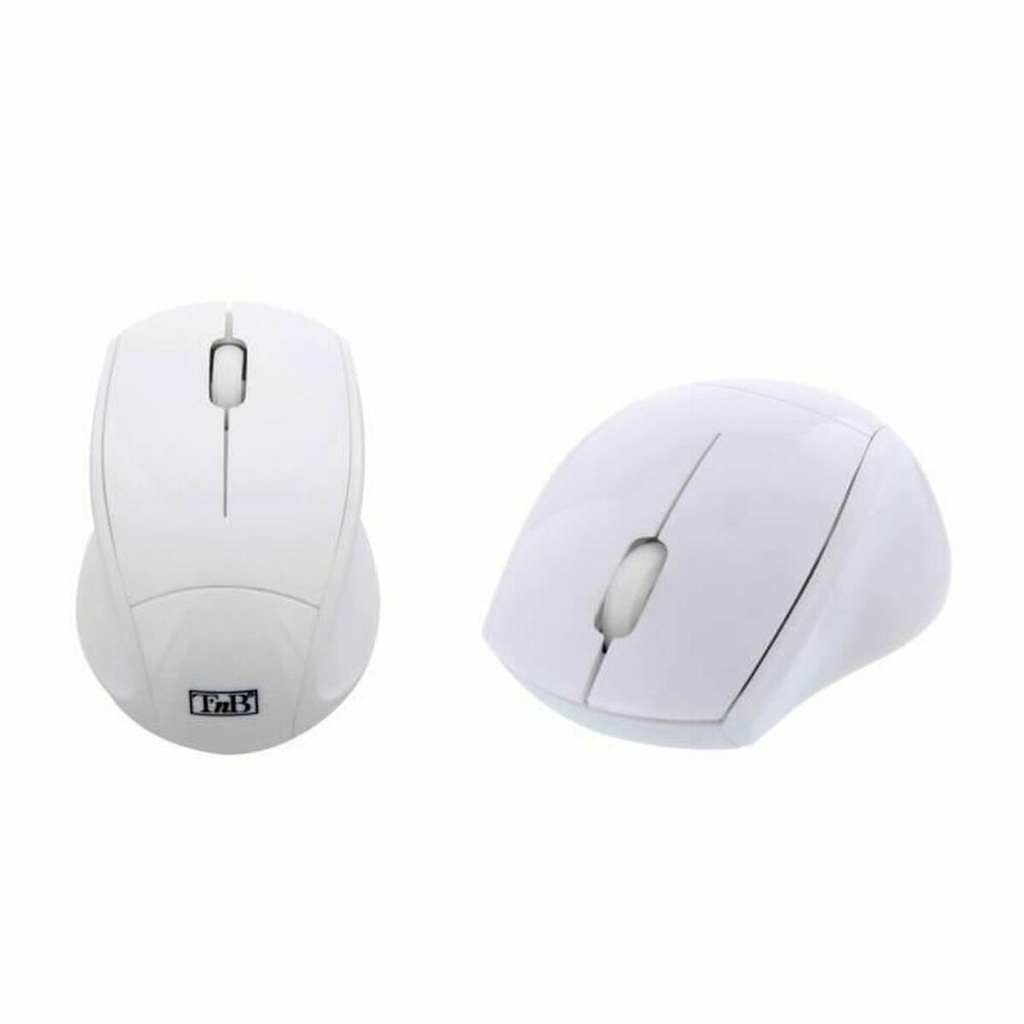 Ratón T'NB MM240W Blanco 1600 dpi (1 unidad)