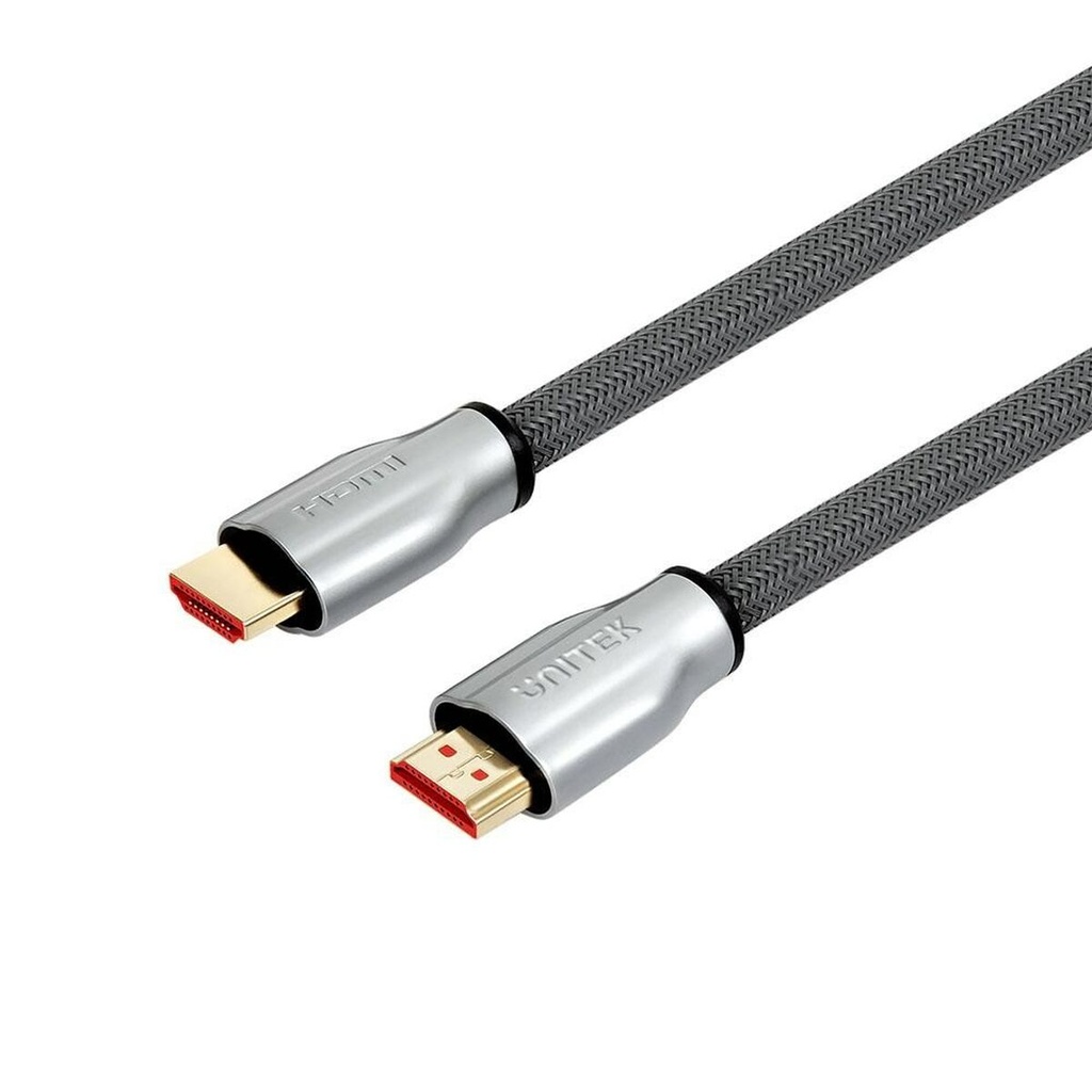 HDMI Cable Unitek Y-C136RGY Silver Zinc 1 m