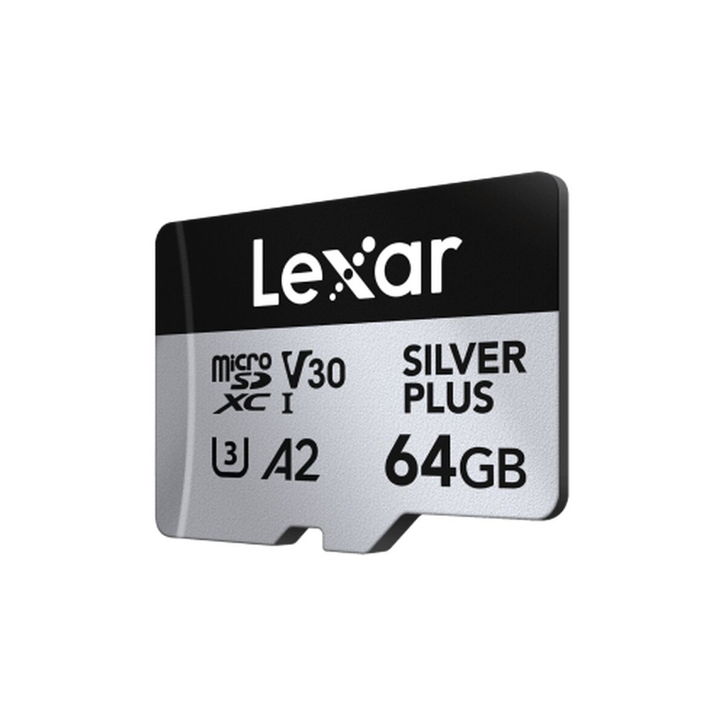 Tarjeta Micro SD Lexar Lexar Professional SILVER PLUS 64 GB