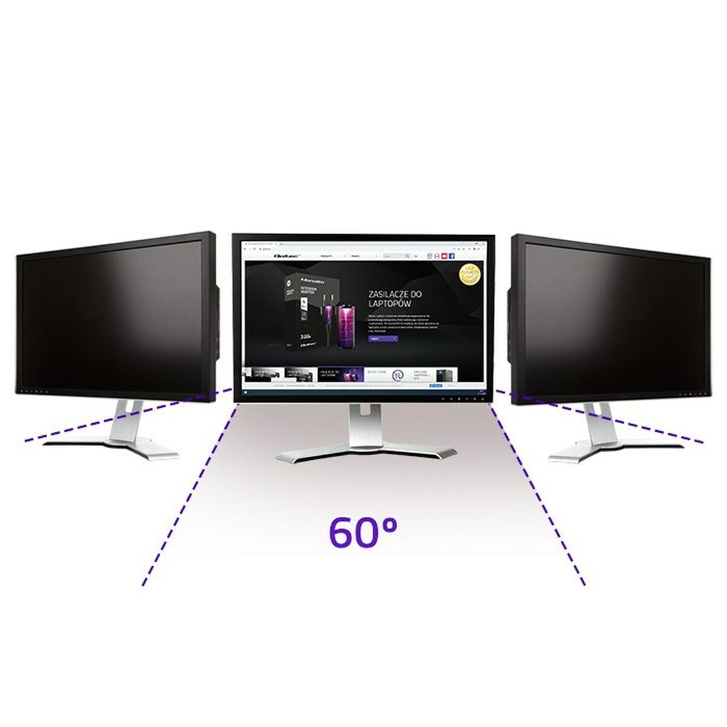 Soporte de Mesa para Pantalla Qoltec 51057 23"