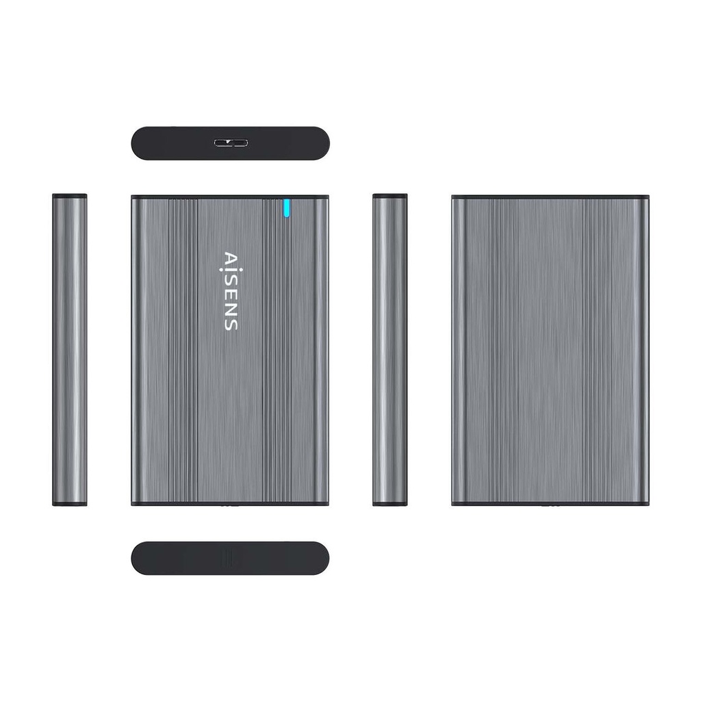 External Box Aisens ASE-2526GR Grey 2,5"