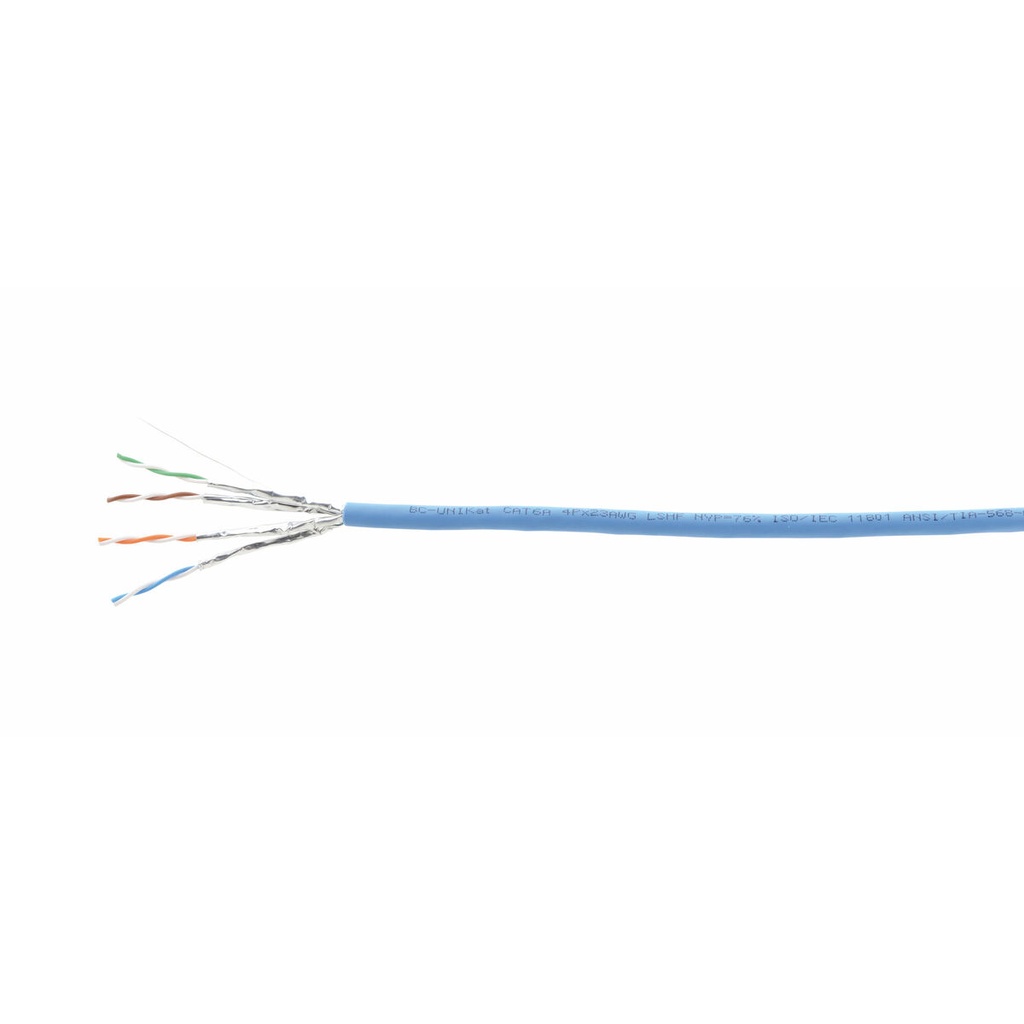 Cable de Red Rígido UTP Categoría 6 Kramer BC-UNIKAT Azul 305 m