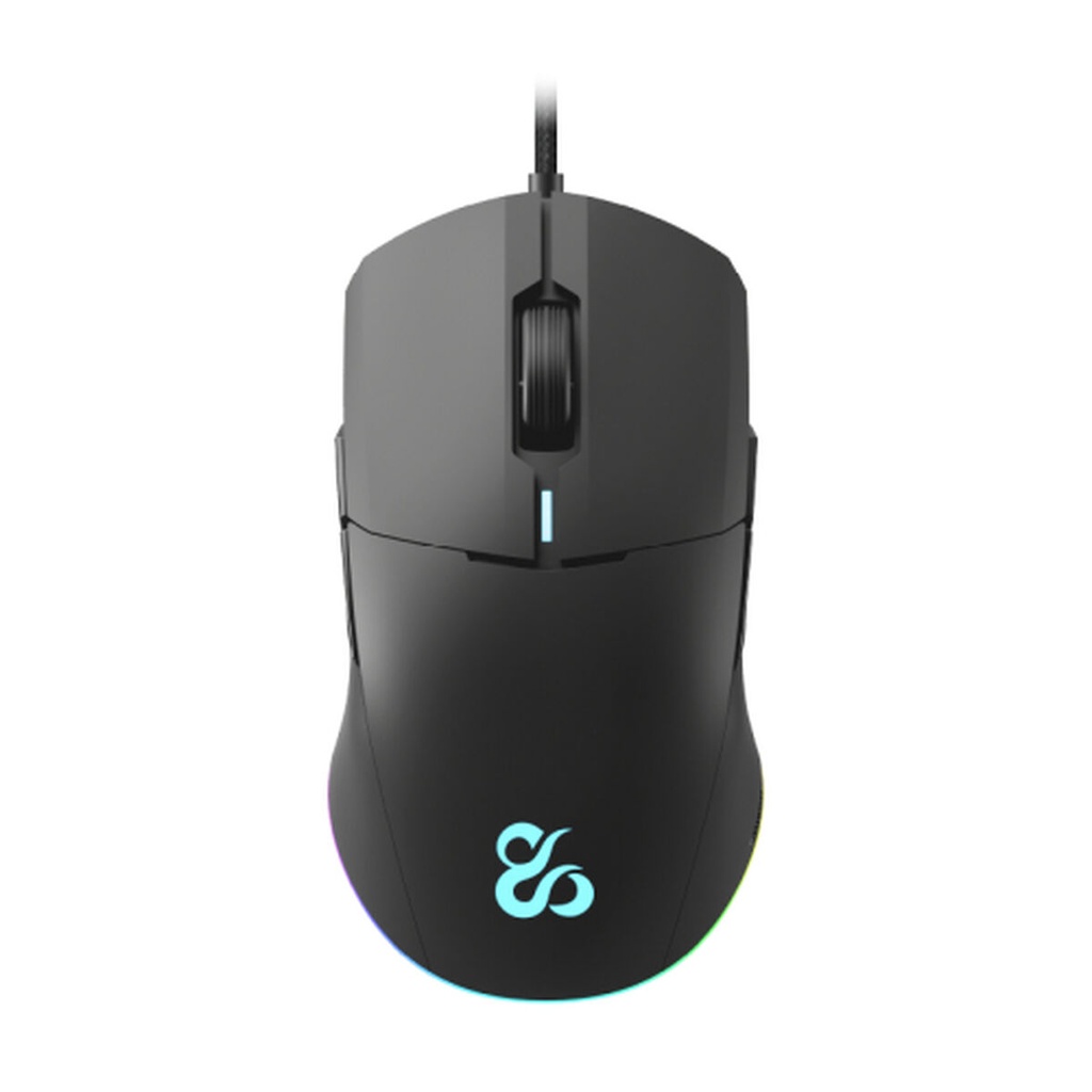 Ratón Newskill NS-MS-CHIRON Negro 8000 dpi
