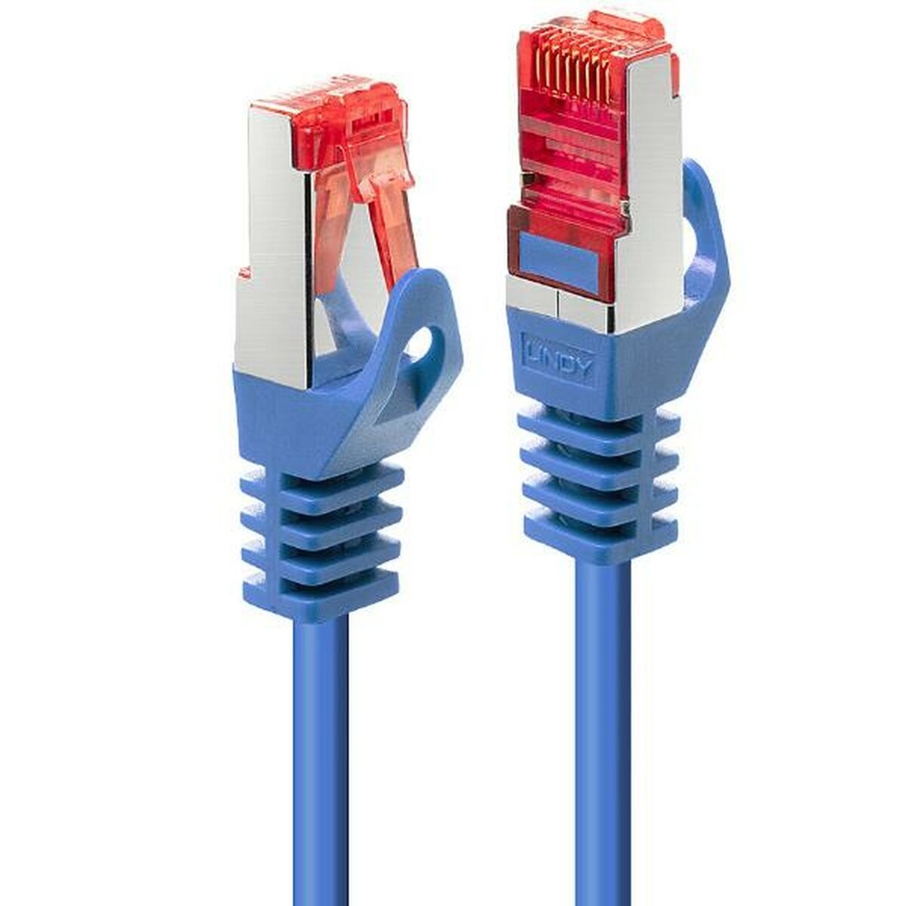 Cable de Red Rígido FTP Categoría 6 LINDY 47351 Azul 50 cm 1 unidad