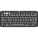 Teclado Inalámbrico Logitech 920-011843 Grafito Qwerty Español QWERTY