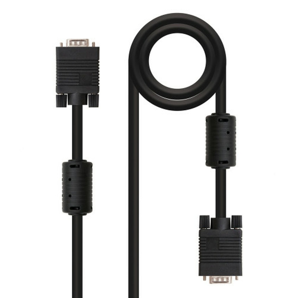 Cable VGA NANOCABLE 10.15.0106 Negro 6 m