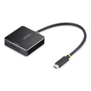 Lector de Tarjetas Externo Startech 1B-USB-C-SDE-ADAPTER Negro