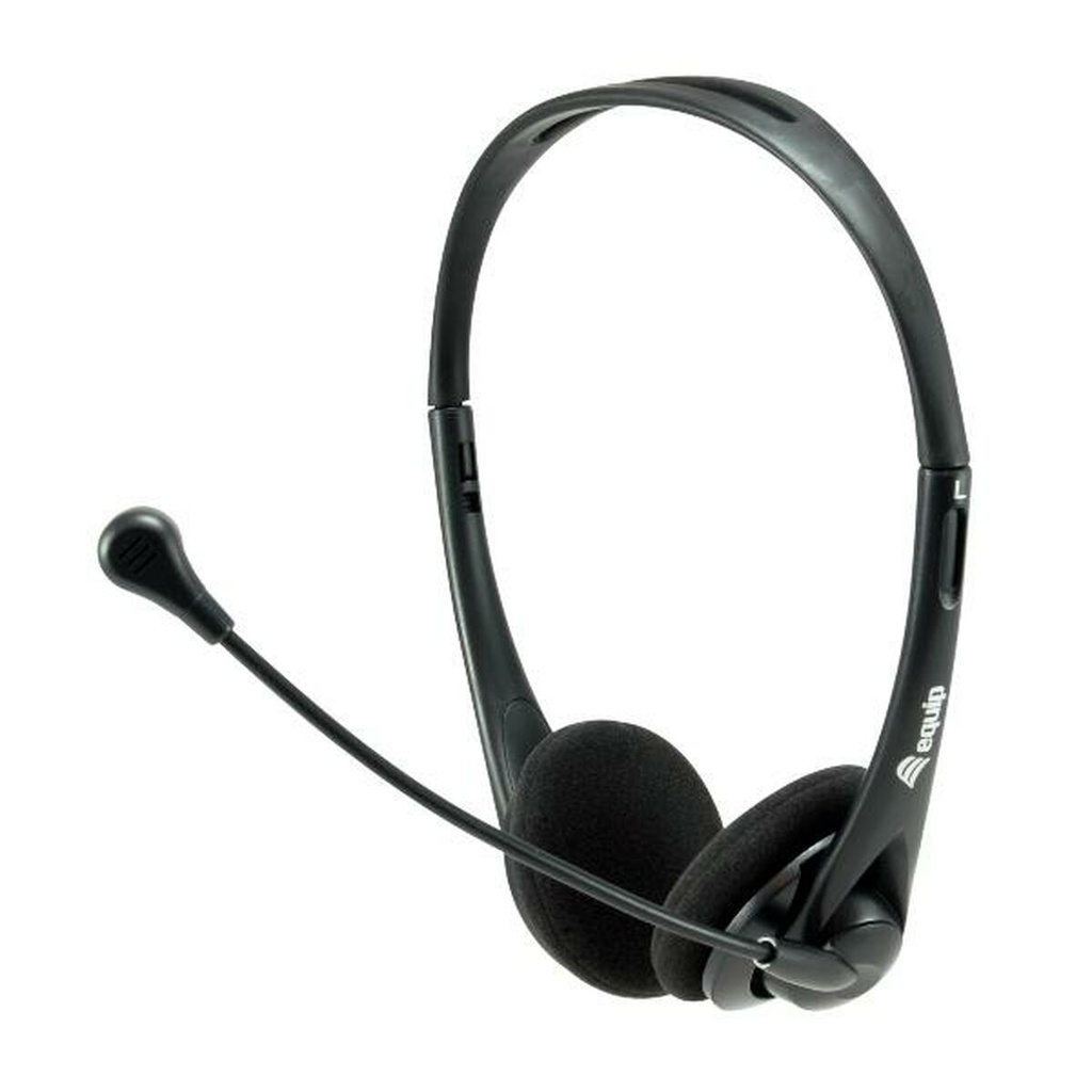Headphones Equip 245304 Black 1,8 m