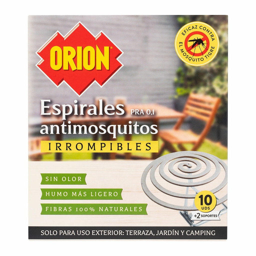 Repelente de mosquitos Orion (10 Unidades)