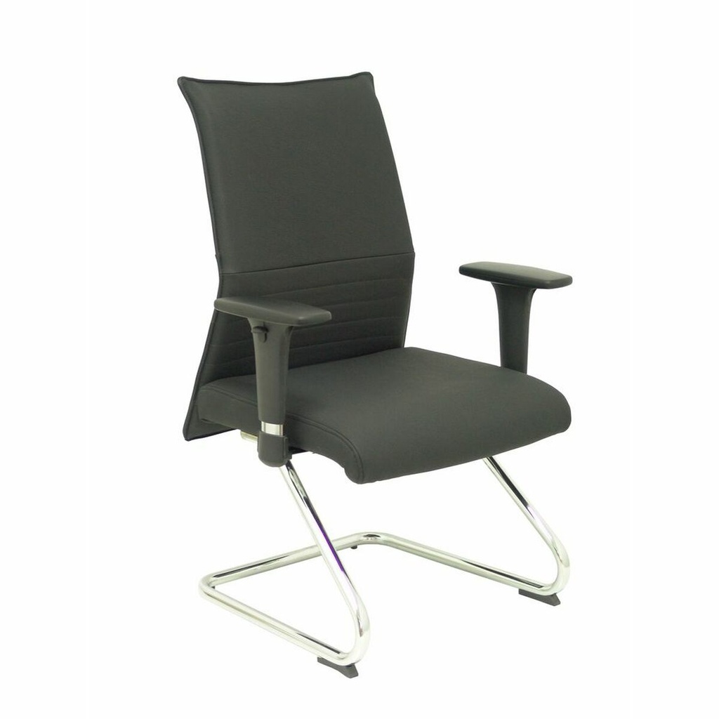 Silla de Recepción Albacete Confidente Patín P&C PPIELNE Negro