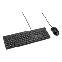 Teclado y Ratón Kensington KM100 Negro Español QWERTY