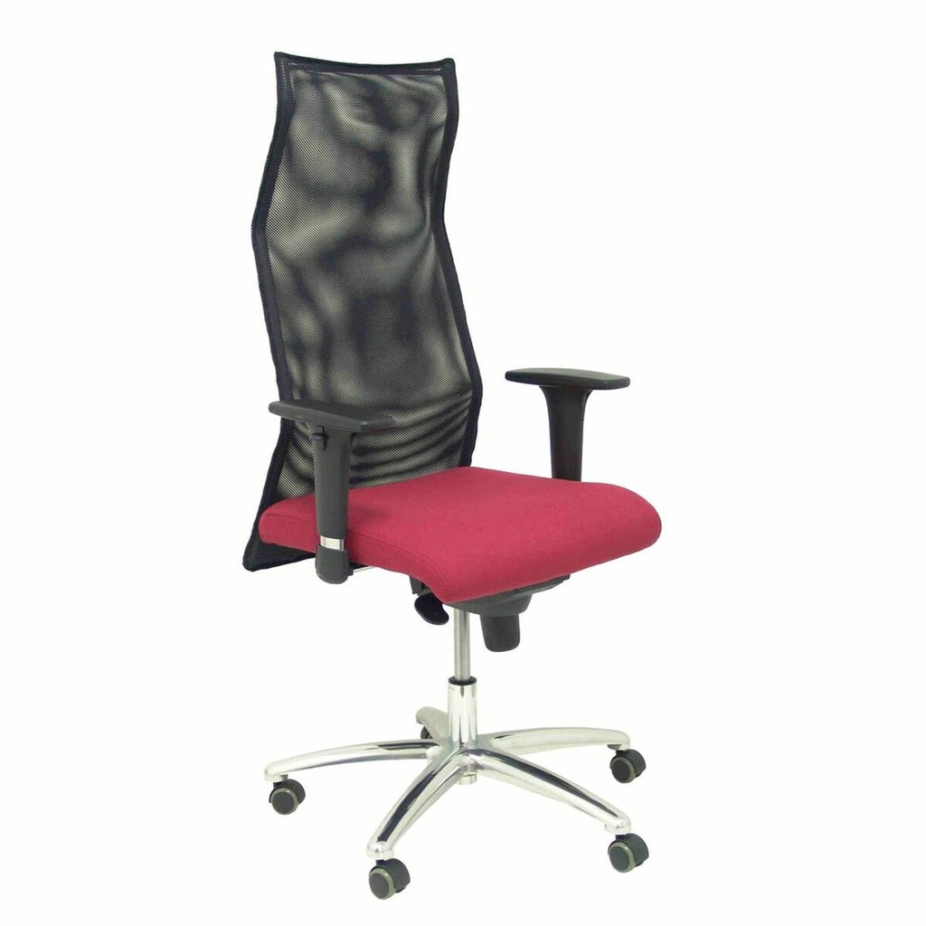Sillón de Oficina Sahúco XL Piqueras y Crespo BALI933 Rojo Granate
