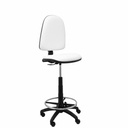 Stool Ayna Piqueras y Crespo 4CPSPBL White PVC