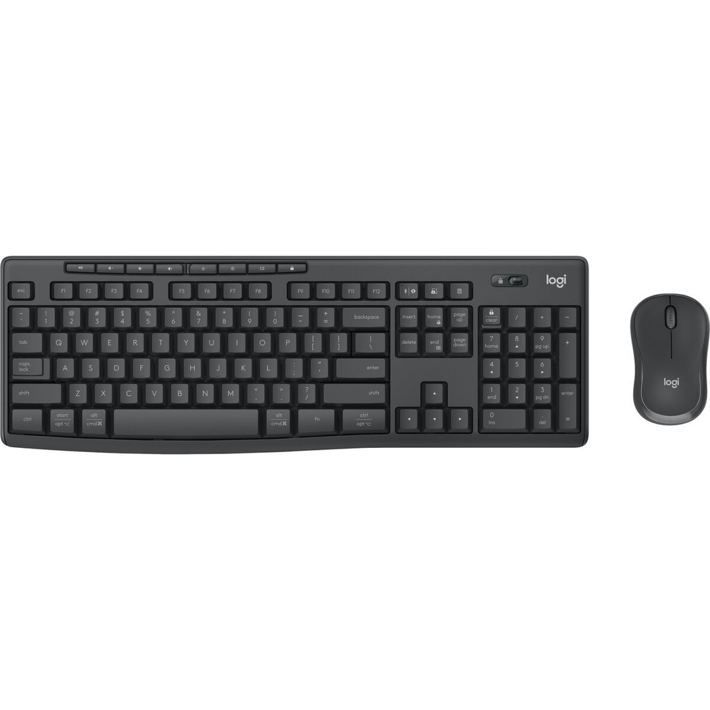 Keyboard and Mouse Logitech MK370 Graphite Italian Qwerty US