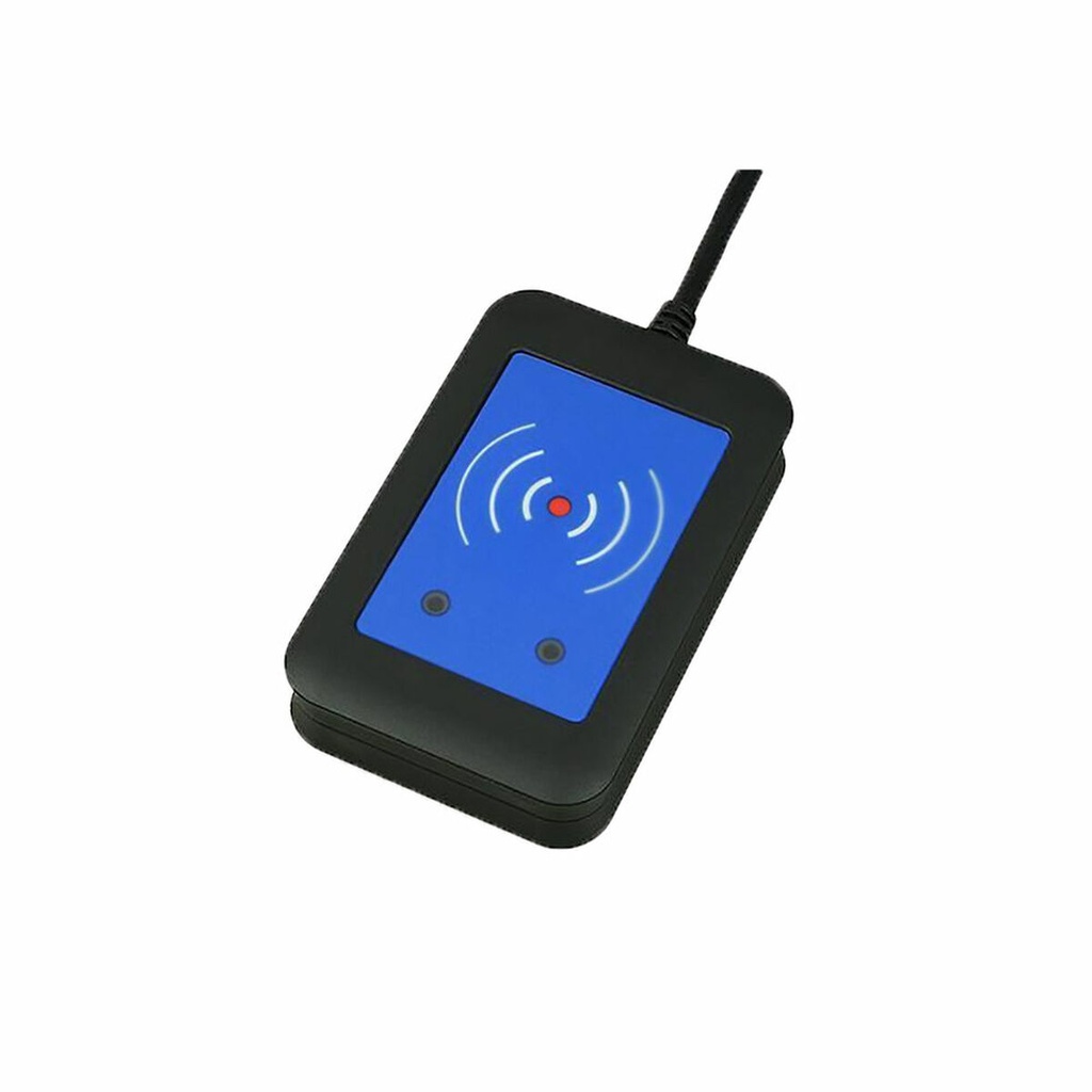 Lector de Tarjetas con Superficie Editable Axis 01400-001 Negro