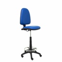 Stool Ayna  Piqueras y Crespo 4CPSPAZ Blue PVC Imitation leather