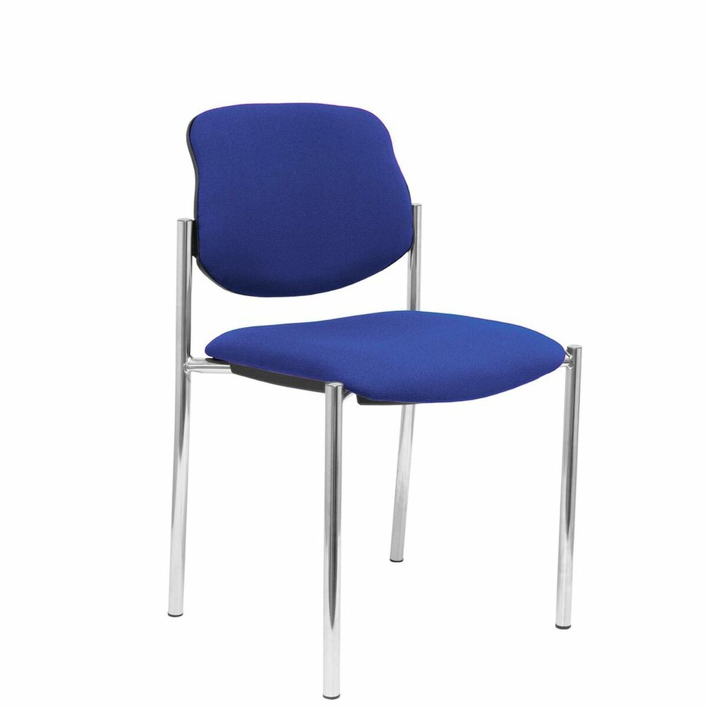 Reception Chair Villalgordo Piqueras y Crespo BALI229 Blue Imitation leather