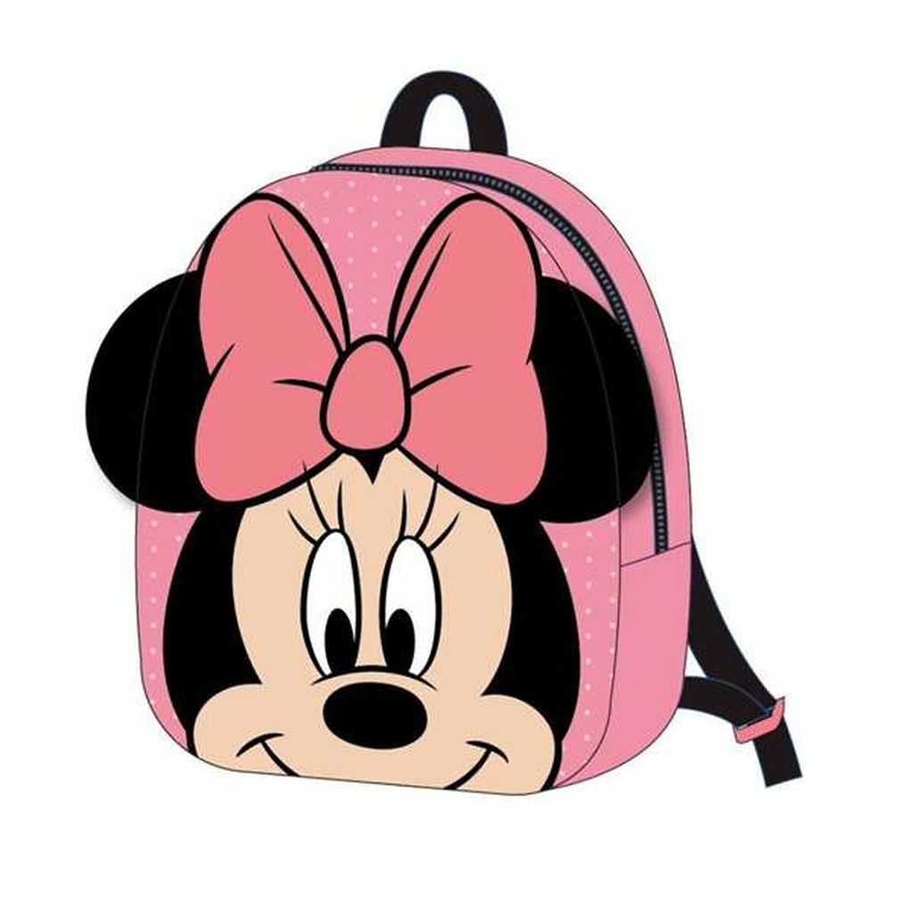 Mochila Escolar Minnie Mouse Rosa
