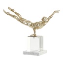Decorative Figure DKD Home Decor Golden Gymnast 30 x 10 x 27 cm 4 Kg