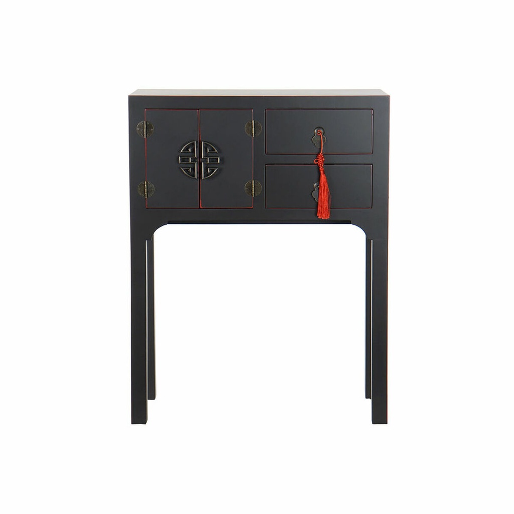 Recibidor DKD Home Decor Negro 63 x 26 x 83 cm
