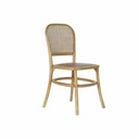 Dining Chair DKD Home Decor Multicolour Natural 48 x 45 x 85 cm 44 x 49 x 87 cm