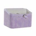 Portamandos DKD Home Decor Lila Romántico 19 x 16 x 14 cm Poliuretano Giratorio