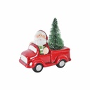 Decorative Figure DKD Home Decor Terracotta Christmas Father Christmas (11 x 7 x 11 cm)