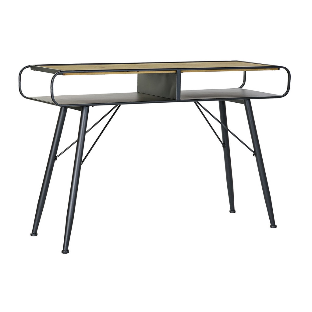 Recibidor DKD Home Decor Negro Marrón claro 120 x 38 x 78 cm