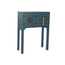 Recibidor DKD Home Decor Azul Dorado 63 x 26 x 83 cm