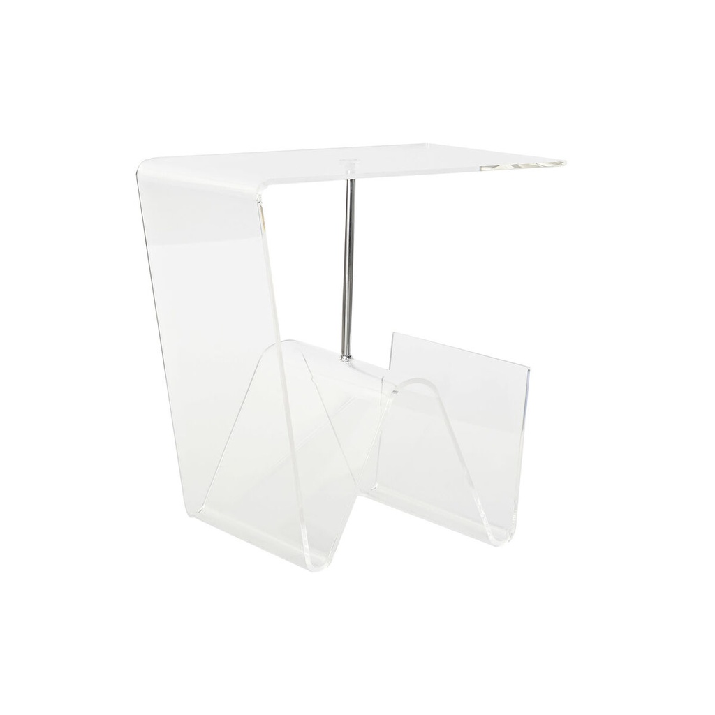 Mesita Auxiliar DKD Home Decor Transparente 40 x 30 x 44 cm