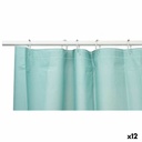Cortina de Ducha Berilo SC-MIX-01-GREEN Verde Polietileno EVA 180 x 180 cm (12 Unidades)