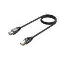 Cable de Red Rígido S/FTP Categoría 8 Unitek C18149AGY03-2M Negro 2 m