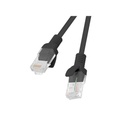 Cable de Red Rígido UTP Categoría 6 Lanberg PCU6-20CC-0100-BK Negro 1 m