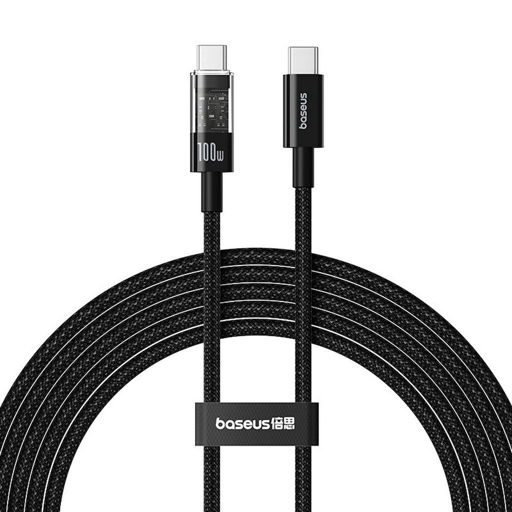 Cable USB-C a USB-C Baseus P10373000111-01 Negro 2 m