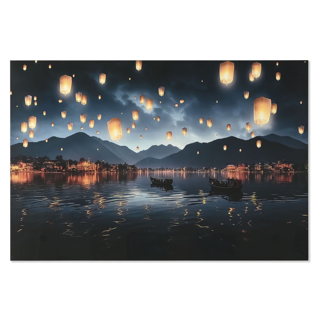 Painting Home ESPRIT Tempered Glass 150 x 0,4 x 100 cm