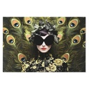 Painting Home ESPRIT Tempered Glass 150 x 0,4 x 100 cm