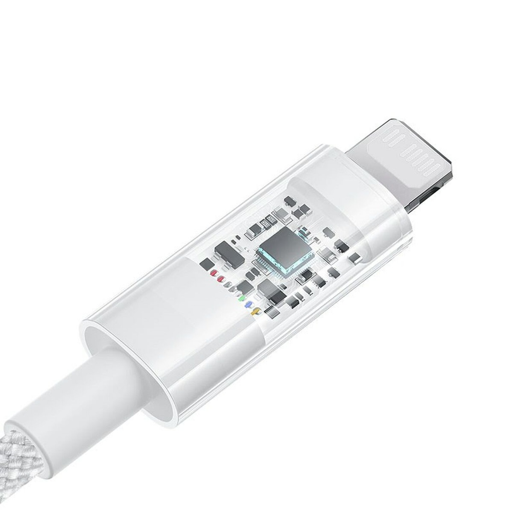 Cable USB-C a Lightning Baseus P10373001211-00 Blanco 1 m