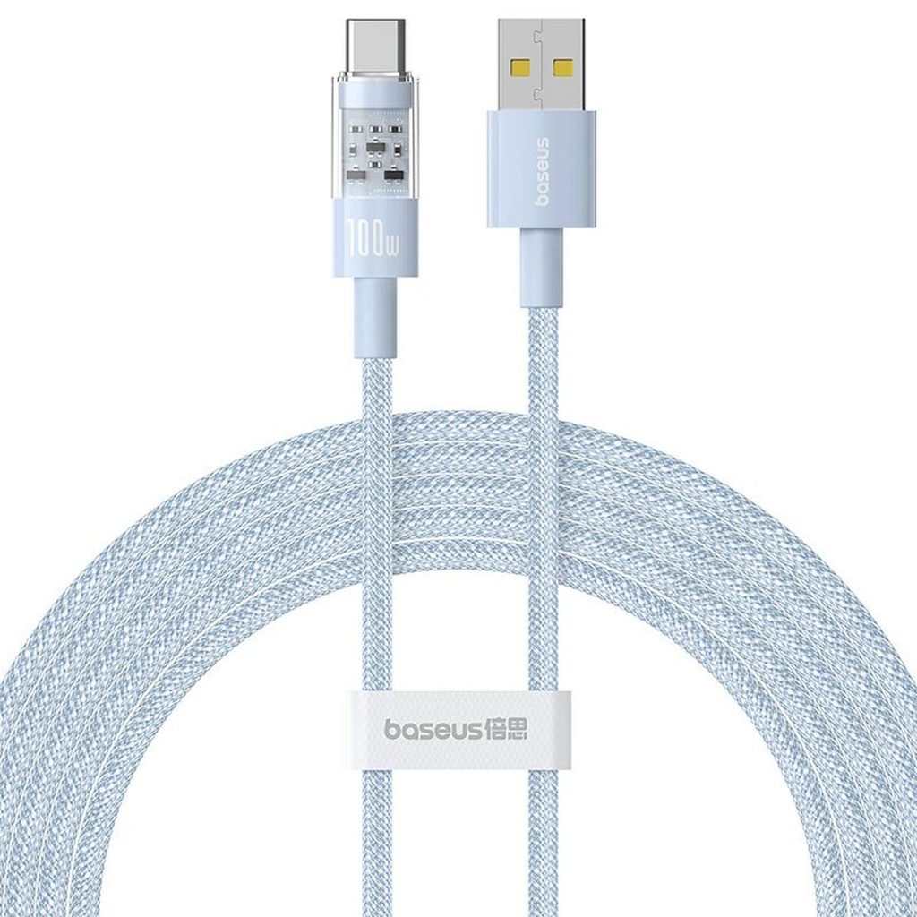Cable USB A a USB-C Baseus P10373002311-01 Azul 2 m