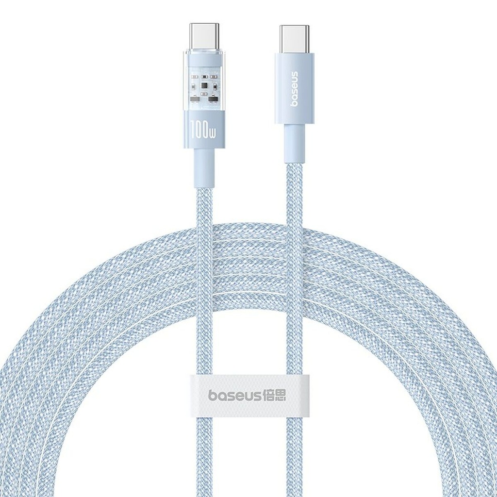 Cable USB-C a USB-C Baseus P10373000311-01 Azul 2 m