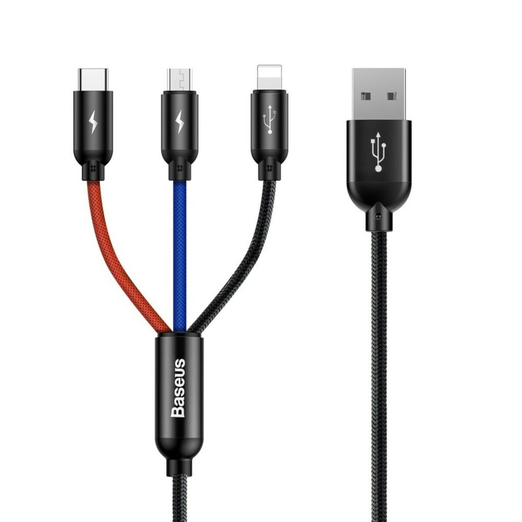 USB A to USB-C Cable Baseus CAMLT-BSY01 1,2 m