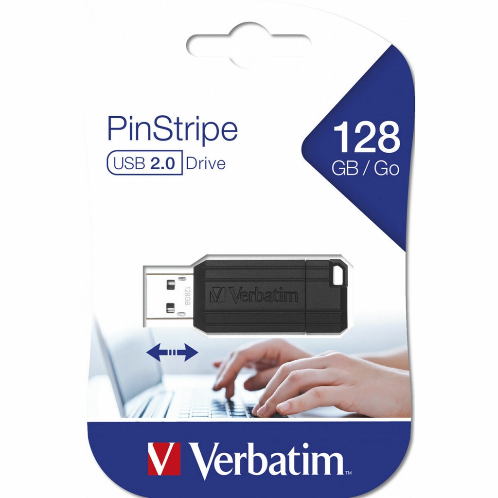 Memoria USB Verbatim Negro 128 GB