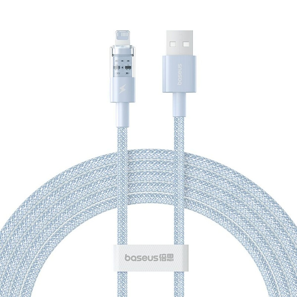 Cable USB a Lightning Baseus P10373003311-01 Azul 2 m