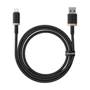 Cable USB a Lightning Baseus P10377801U01-00 Negro Oro 1 m