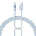 USB to Lightning Cable Baseus P10373003311-00 Blue 1 m