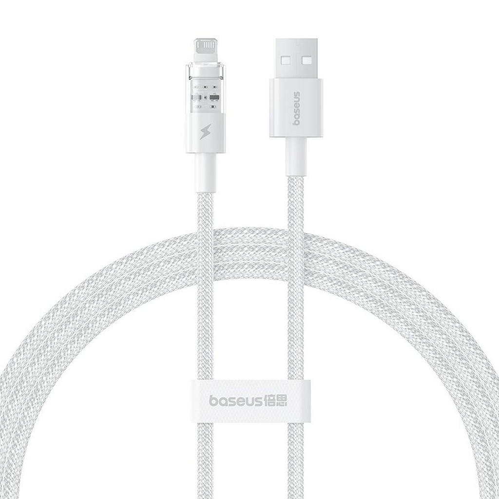 USB to Lightning Cable Baseus P10373003211-00 White 1 m