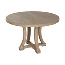 Mesa de Comedor Home ESPRIT Natural Madera de olmo 120 x 120 x 76 cm