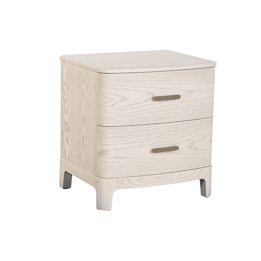 Nightstand Home ESPRIT Light grey 53 x 42 x 56,2 cm